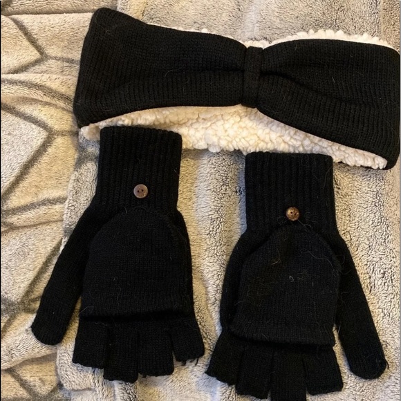 BearPaw Accessories Gloves Headband Poshmark